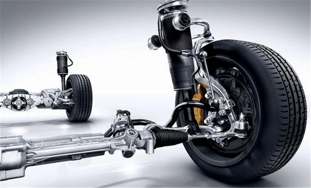 Air suspension on car